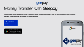 What Geepay.in website looked like in 2017 (6 years ago)