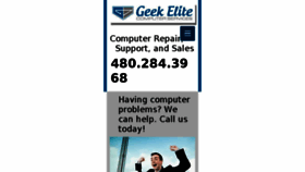 What Geekelitecomputerservices.com website looked like in 2017 (6 years ago)