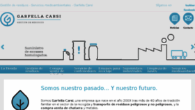 What Garfellacarsi.com website looked like in 2017 (6 years ago)