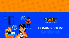 What Gartic.com website looked like in 2017 (6 years ago)