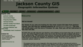 What Gis.jacksoncounty.org website looked like in 2017 (6 years ago)