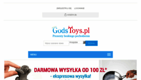 What Godstoys.pl website looked like in 2017 (6 years ago)
