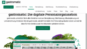 What Gastromatic.de website looked like in 2017 (6 years ago)