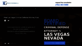 What Goodmanlawgroup.com website looked like in 2017 (6 years ago)