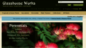 What Glasshouseworks.com website looked like in 2017 (6 years ago)