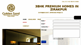 What Goldensandappartments.com website looked like in 2017 (6 years ago)