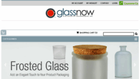 What Glassnow.com website looked like in 2017 (6 years ago)