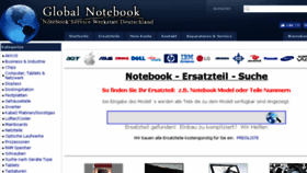 What Gebraucht-notebook.de website looked like in 2017 (6 years ago)