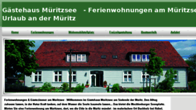 What Gaestehaus-mueritzsee.de website looked like in 2017 (6 years ago)