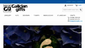 What Galiciangifts.com website looked like in 2017 (6 years ago)