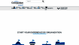 What Govconnection.com website looked like in 2017 (6 years ago)