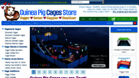 What Guineapigcagesstore.com website looked like in 2017 (6 years ago)