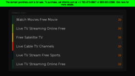What Goonlinetv.com website looked like in 2017 (6 years ago)