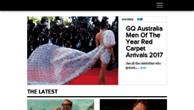 What Gq.com.au website looked like in 2017 (6 years ago)