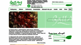 What Gallart.ru website looked like in 2017 (7 years ago)