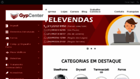 What Gypcenter.com.br website looked like in 2017 (6 years ago)