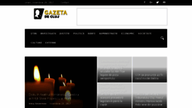 What Gazetadecluj.ro website looked like in 2017 (6 years ago)