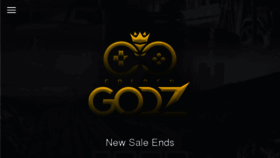 What Goldengodz.com website looked like in 2017 (6 years ago)