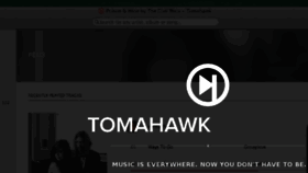 What Gettomahawk.com website looked like in 2017 (6 years ago)