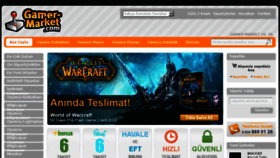 What Gamer-market.com website looked like in 2017 (6 years ago)