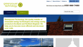 What Greenpower-technology.co.uk website looked like in 2017 (6 years ago)