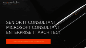 What Gierth-consulting.com website looked like in 2017 (6 years ago)
