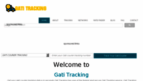 What Gatitracking.com website looked like in 2017 (6 years ago)