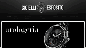 What Gioielliesposito.it website looked like in 2017 (6 years ago)