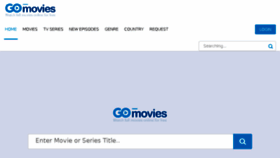 What Gomovies.co website looked like in 2017 (6 years ago)