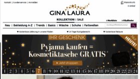 What Gina-laura.com website looked like in 2017 (6 years ago)