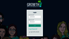What Growthacademy.co.uk website looked like in 2017 (6 years ago)