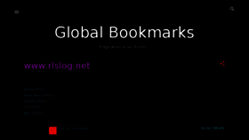 What Globalbookmarks.blogspot.com.tr website looked like in 2017 (6 years ago)