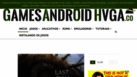 What Gamesandroidhvga.com website looked like in 2017 (6 years ago)