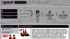What Geyik.net website looked like in 2017 (6 years ago)