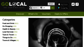 What Golocaluk.com website looked like in 2017 (6 years ago)