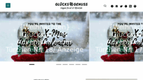 What Gluecksgenuss.de website looked like in 2017 (6 years ago)
