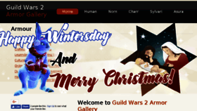 What Gw2armorgallery.com website looked like in 2017 (6 years ago)