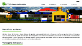 What Gemul-aparecida.com.br website looked like in 2017 (6 years ago)
