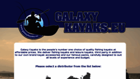 What Galaxykayaks.eu website looked like in 2017 (7 years ago)