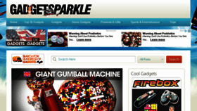 What Gadgetsparkle.com website looked like in 2017 (6 years ago)