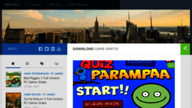 What Gamegratis.info website looked like in 2017 (6 years ago)