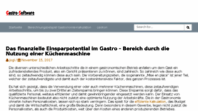 What Gastro-profit-check.de website looked like in 2017 (6 years ago)