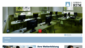 What German-rtm.de website looked like in 2017 (6 years ago)