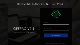 What Gefpro.institut-ciel.com website looked like in 2017 (6 years ago)