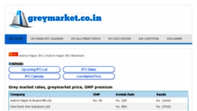 What Greymarket.co.in website looked like in 2017 (6 years ago)