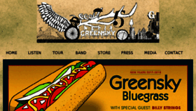 What Greenskybluegrass.com website looked like in 2017 (6 years ago)