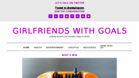 What Girlfriendswithgoals.com website looked like in 2017 (6 years ago)