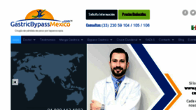 What Gastricbypassmexico.com website looked like in 2017 (6 years ago)