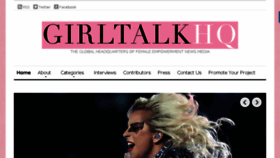 What Girltalkhq.com website looked like in 2017 (6 years ago)