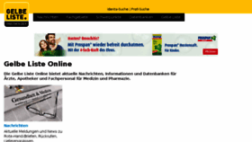 What Gelbe-liste.de website looked like in 2017 (6 years ago)